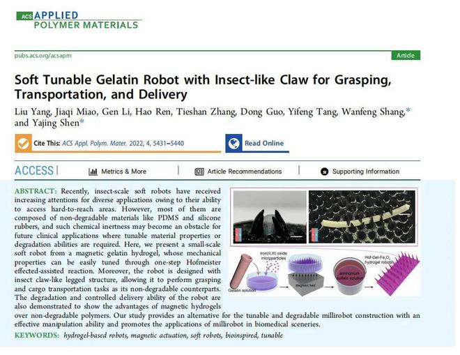 开云APP 开云体育用猪皮和磁铁制作“毛毛虫”机器人可携带药物精准送入人体(图12)